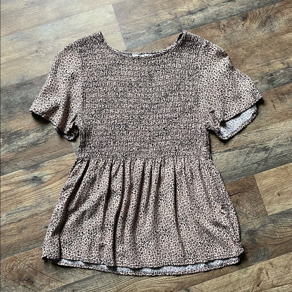 Leopard Print Top